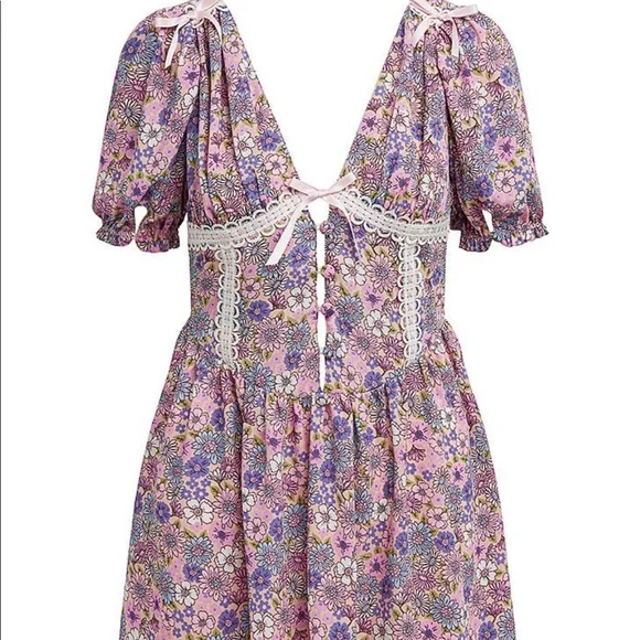 FOR LOVE & LEMONS Willow Floral Dress - Picture 7 of 7